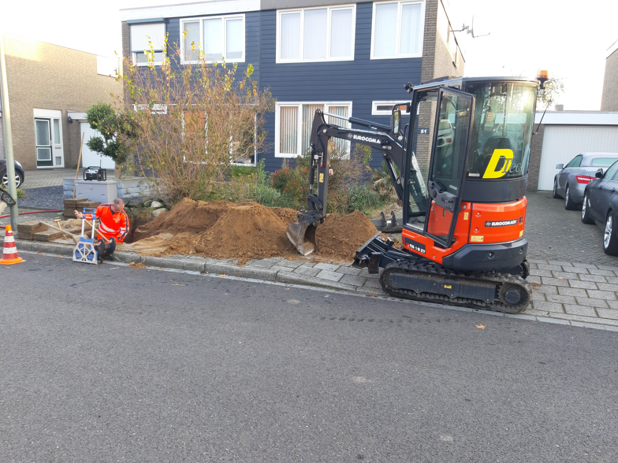 Diensten Aanleg Van Ondergrondse Infra